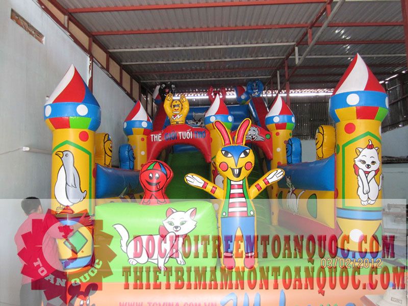 nhà phao - nhà hơi