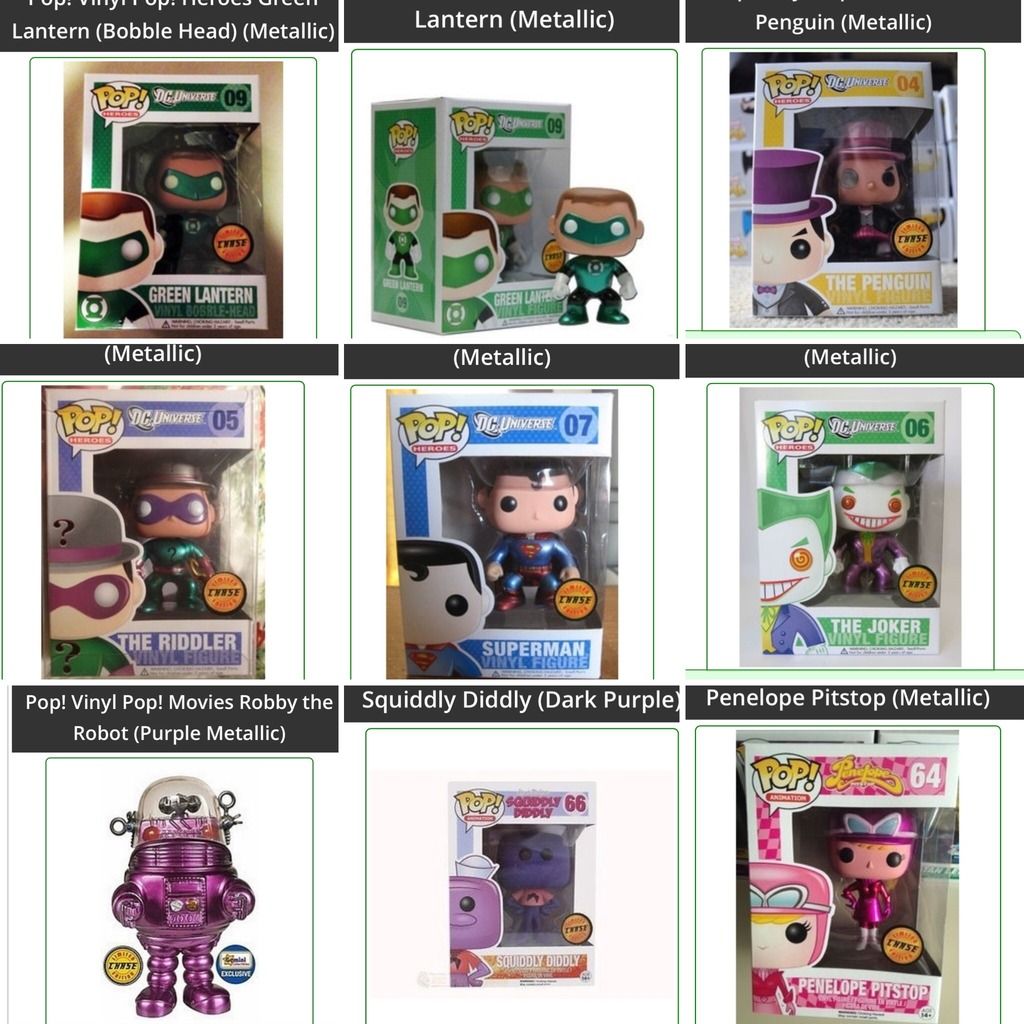 Chase Pop List Updated Page Funko Funatic