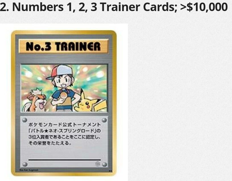 pokemon trading cards expensive pikachu charizard forum