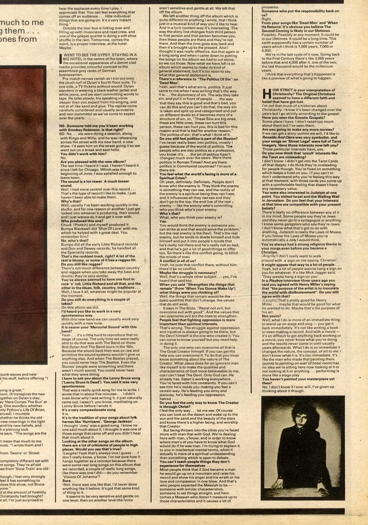 15/8/81PN29 ARTICLE & PICTURE(S) BOB DYLAN eBay