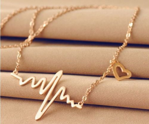 Heartbeat Pendant Necklace