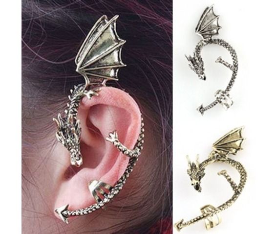 Dragon Cuff Earrings