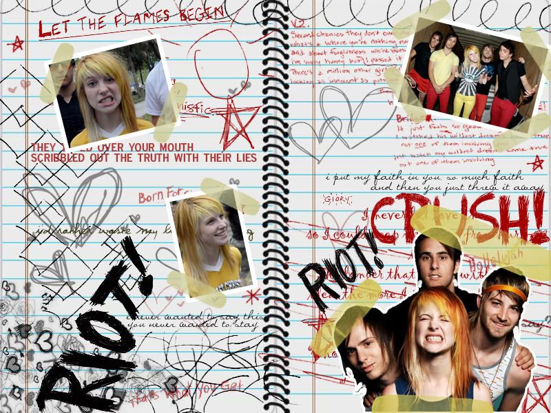 paramore wallpaper. Paramore :: Riot! picture by