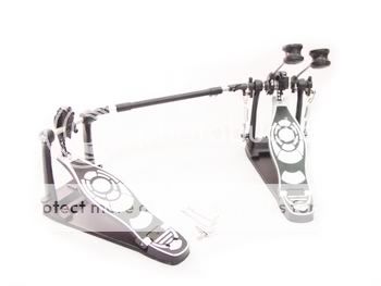 NEW DOUBLE DUAL KICK DRUM PEDAL ADJUSTABLE PROFESSIONAL  