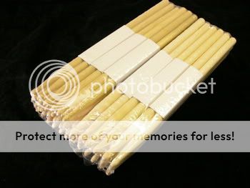 24 PAIR PRO 2A MAPLE DRUM STICKS DRUMSTICKS WOOD TIP  