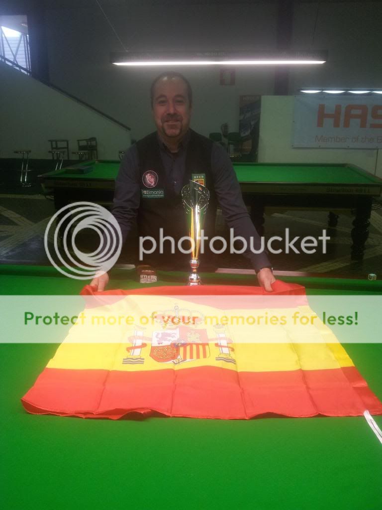 David Márquez, campeón del Open Internacional de Portugal de Snooker