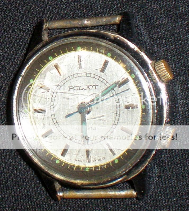 Vintage Russian Soviet Wrist Watch POLJOT USSR Russia