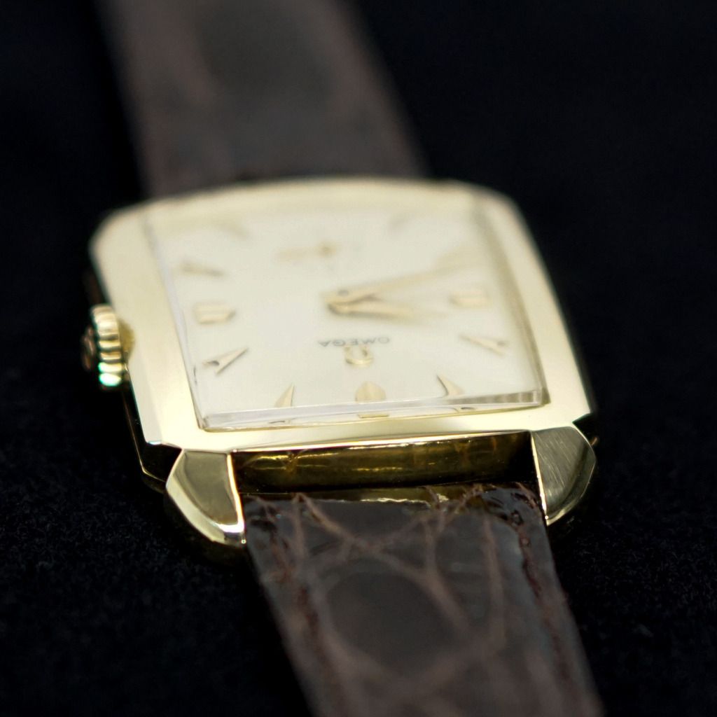 FS: Vintage 18kt Solid Gold Omega Bumper Automatic 3950 Cioccolatone ...